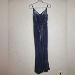 Revelry Velvet Cami Strap Maxi Dress